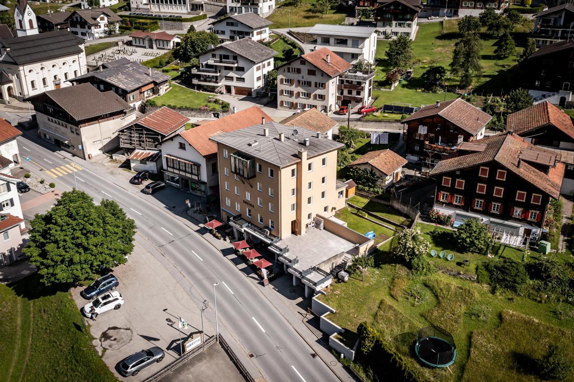 Hotel Greina Рабиус Экстерьер фото